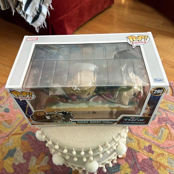 Marvel Thor Goat Boat Funko Pop Rides 290 Love & Thunder - Picture 3 of 11